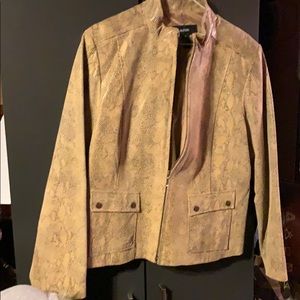 Alfani  leather jacket